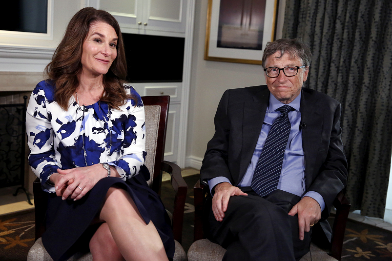 Мелинда и Билл Гейтс. Фото Reuters/Scanpix/Leta