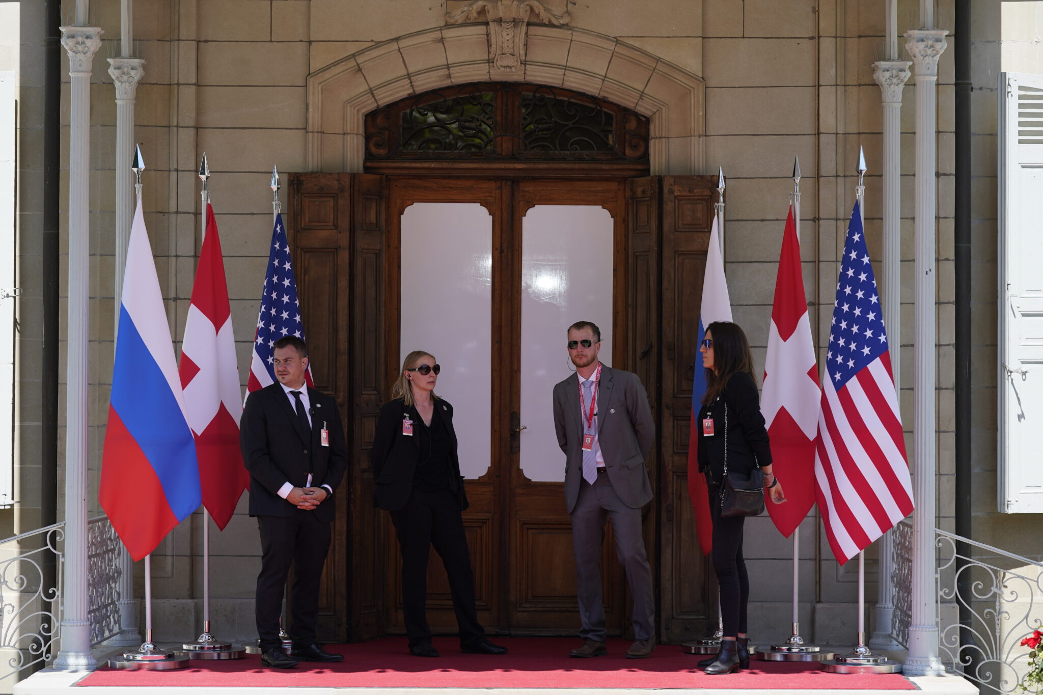 Вилла, где пройдет встреча Путина и Байдена. Фото  AP Photo/Patrick Semansky/Scanpix/Leta