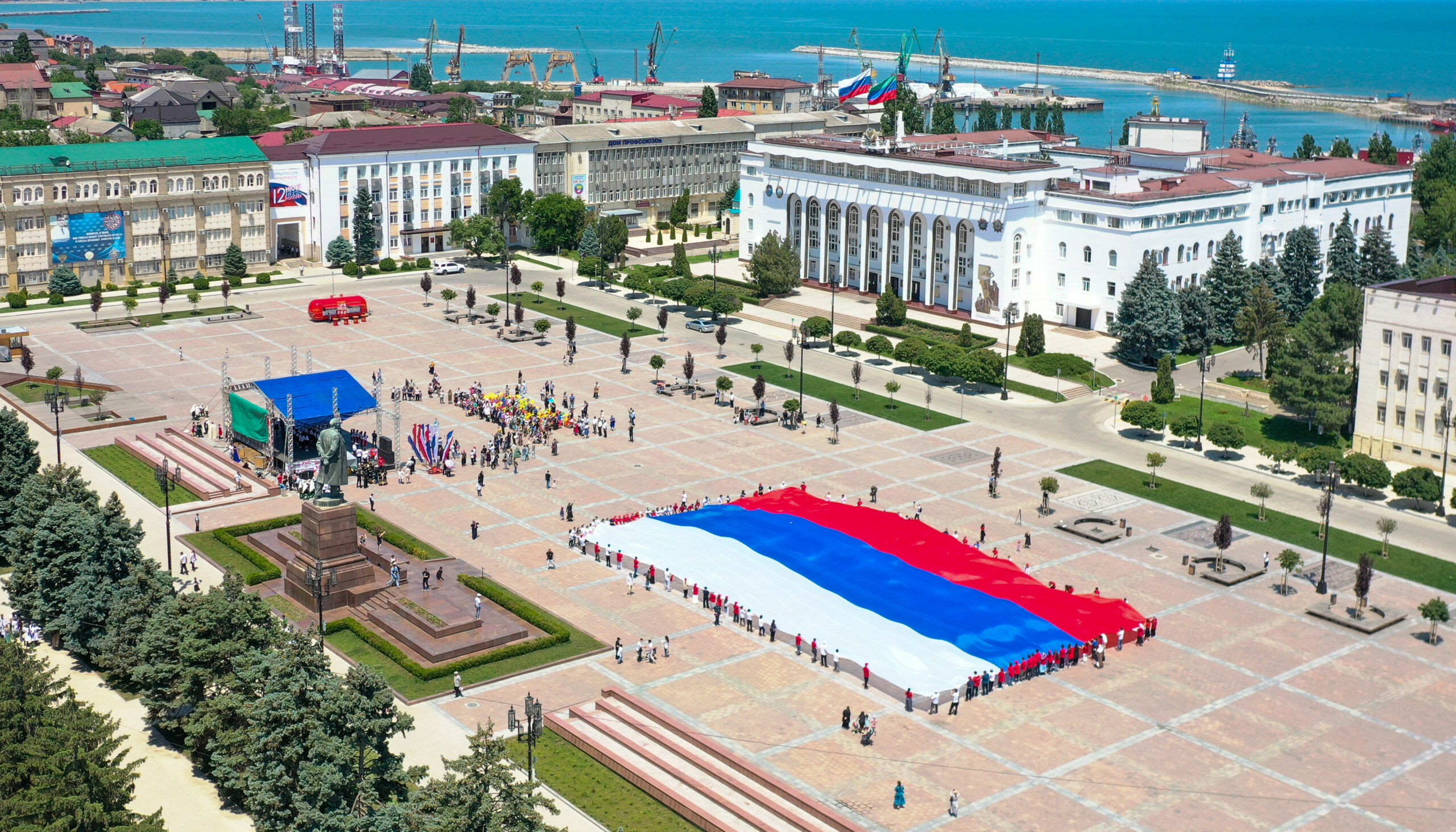 Празднование Дня России в Махачкале. Фото  Musa Salgereyev/TASS/Scanpix/Leta