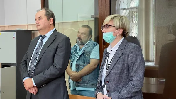 Виктор Батурин в суде. Фото пресс-службы Басманного суда