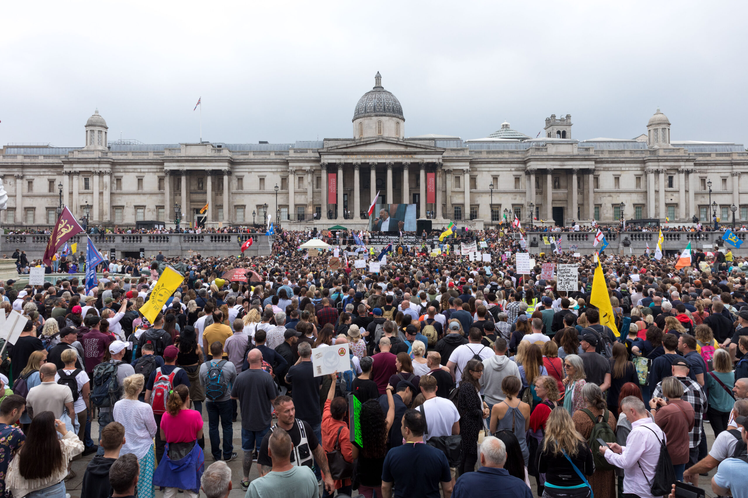 Акция протеста в Лондоне. Фото   Belinda Jlao/SOPA Images via ZUMA Press Wire/Scanpix/Leta