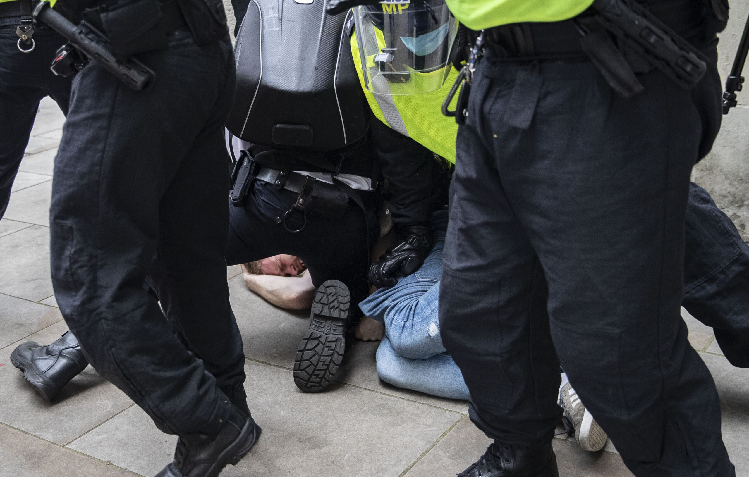 Задержание на акции протеста в Лондоне. Фото May James/ZUMA Press Wire/Scanpix/Leta