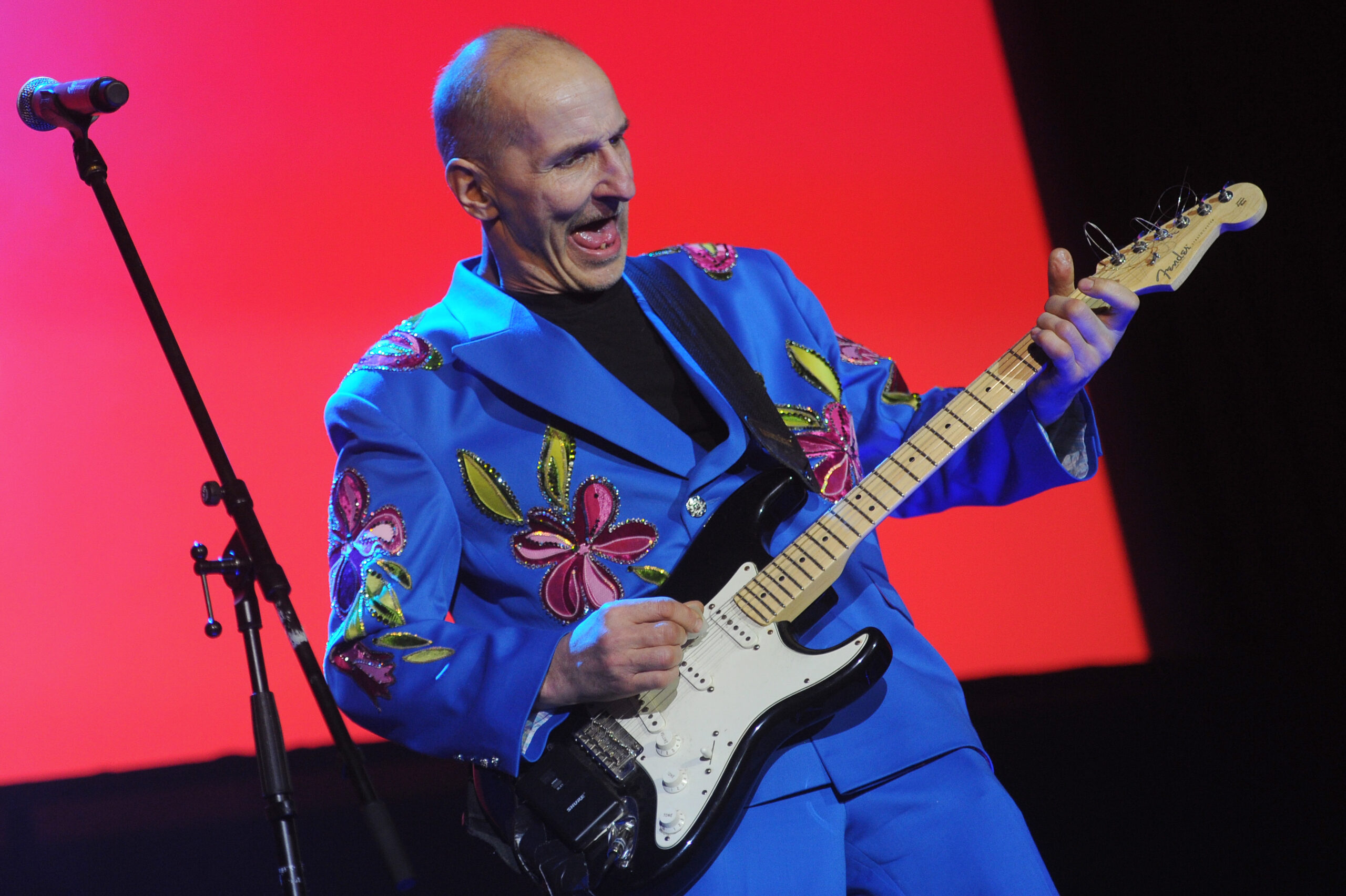 Петр Мамонов на сцене в 2012 году. Фото ITAR-TASS / Sergei Karpov/Scanpix/Leta