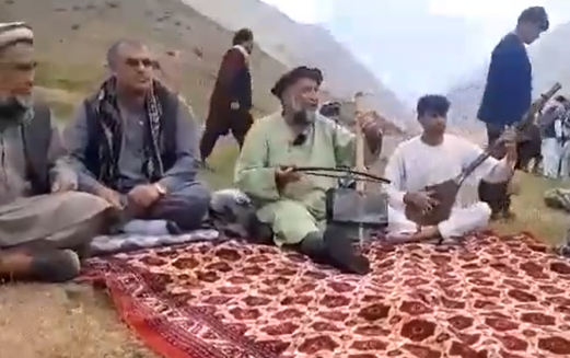 Фавад Андараби. Кадр видео, опубликованного в Twitter аккаунте бывшего министра внутренних дел Афганистана Масуда Андараби