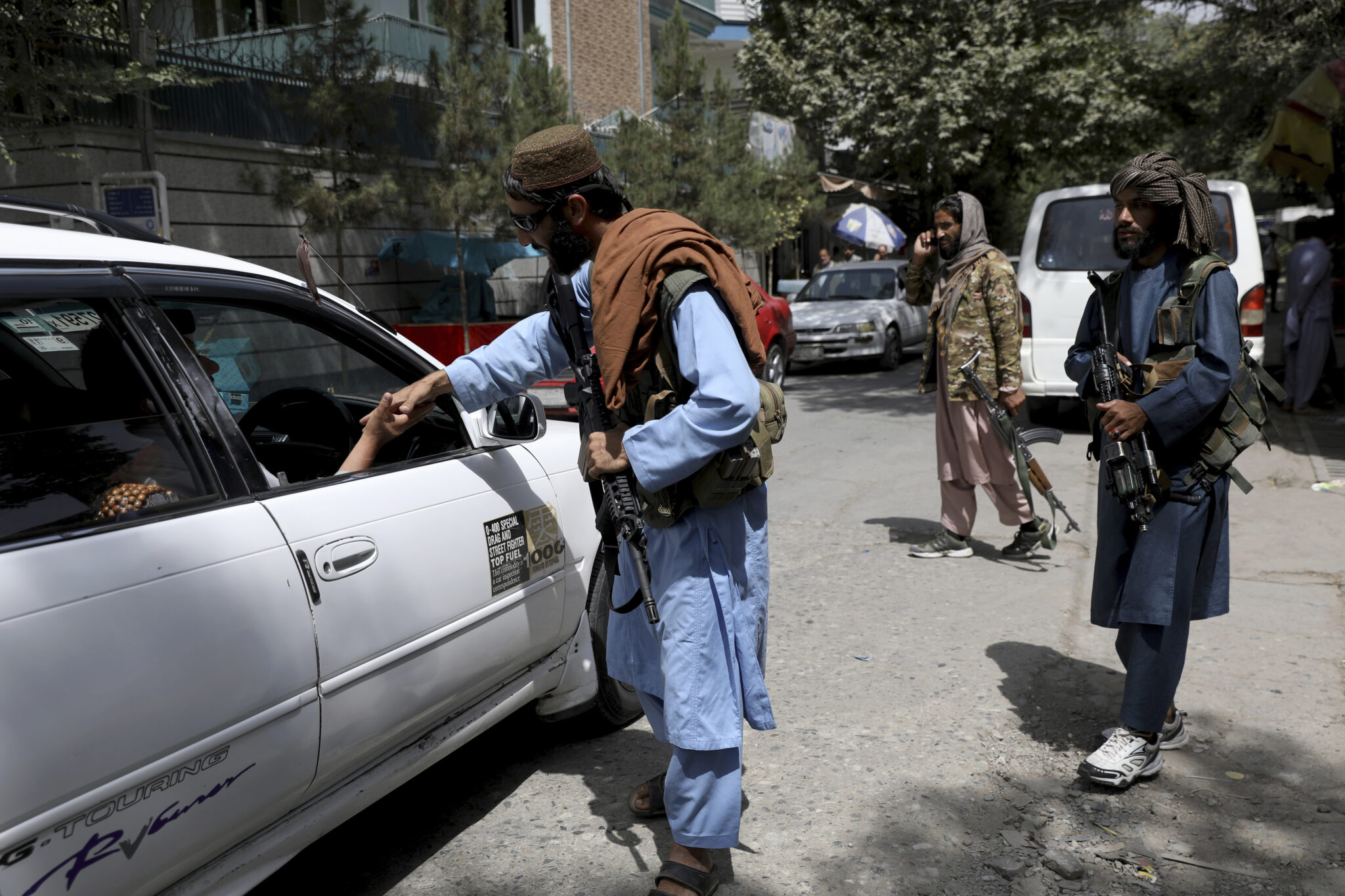 Талибы на улицах Кабула. Фото Rahmat Gul / TASS / Scanpix / Leta