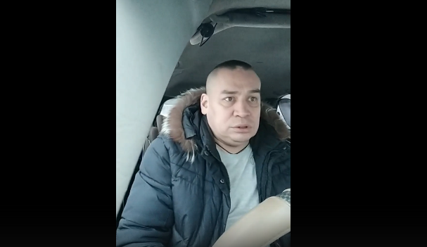 Тимур Булатов. Кадр видеозаписи, опубликованной на личной странице активиста в VK