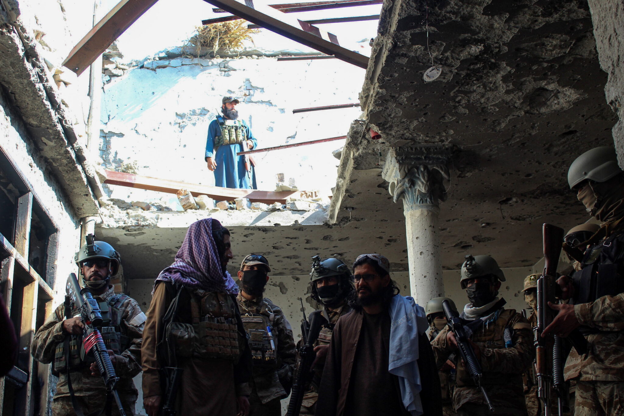 Боевики "Талибана". Фото STRINGER / TASS / Scanpix / Leta