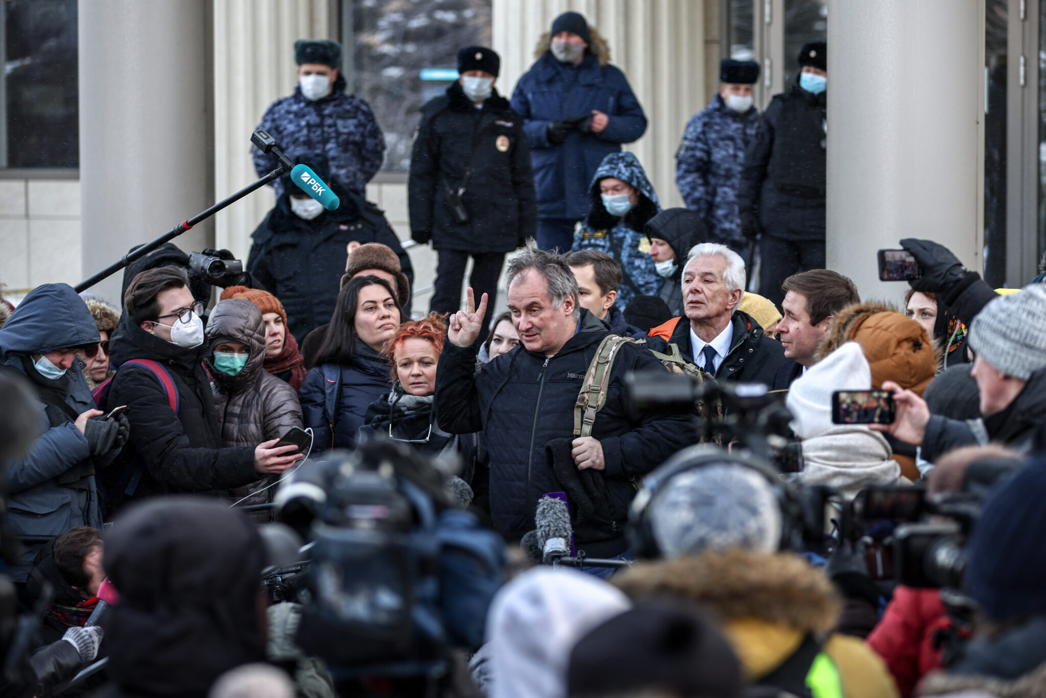 Председатель совета правозащитного центра "Мемориал" Александр Черкасов. Фото Mikhail Tereshchenko / TASS / Scanpix / Leta