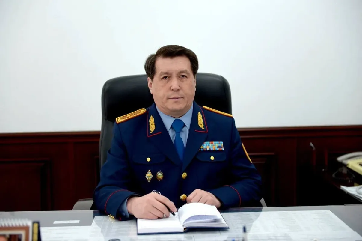 Жанат Сулейменов. Фото пресс-службы МВД Казахстана