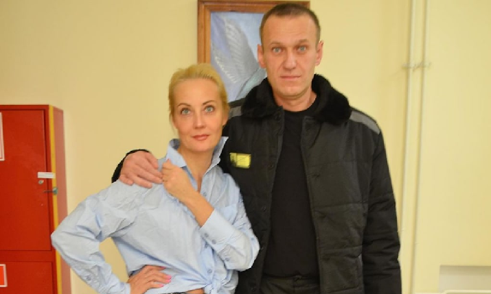 Юлия и Алексей Навальные. Фото Алексей Навальный/Instagram