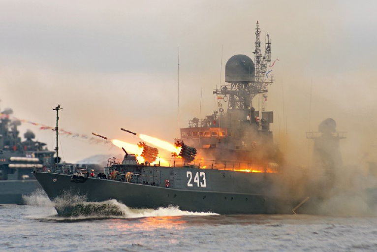 Учения ВМФ России. Фото пресс-службы Ростеха
