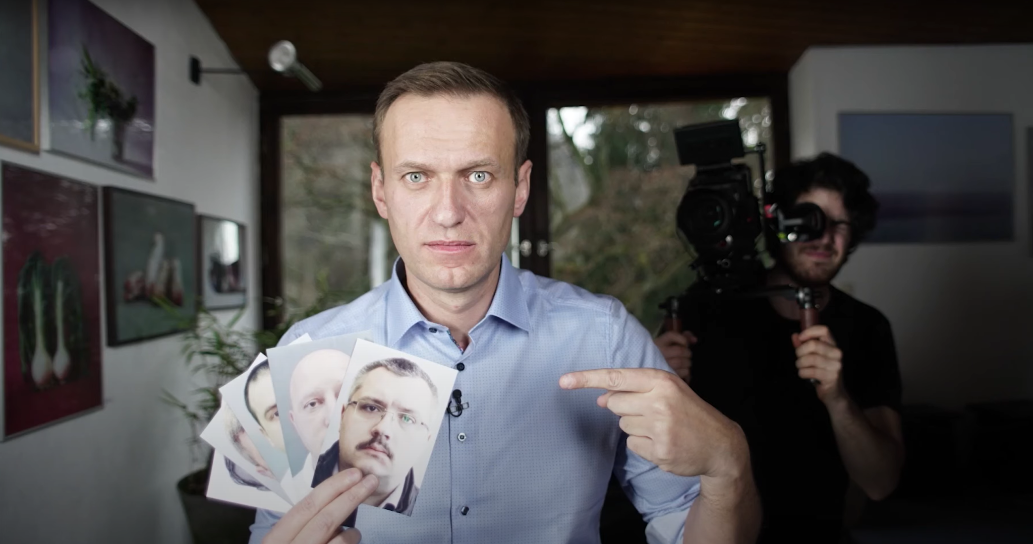 Кадр из фильма "Навальный". Скриншот видео Youtube-канала Sundance Institute