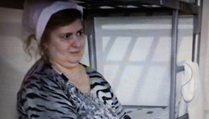Зарема Мусаева в спецприемнике в Грозном. Кадр видеозаписи, опубликованной в Instagram-аккаунте уполномоченного по правам человека в Чечне