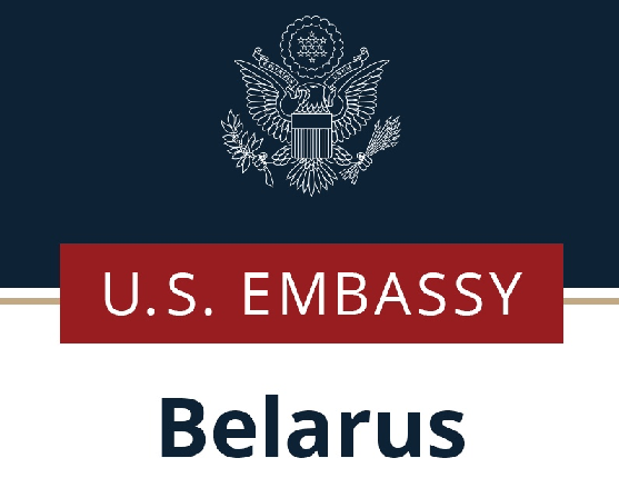 Эмблема посольства США в Беларуси