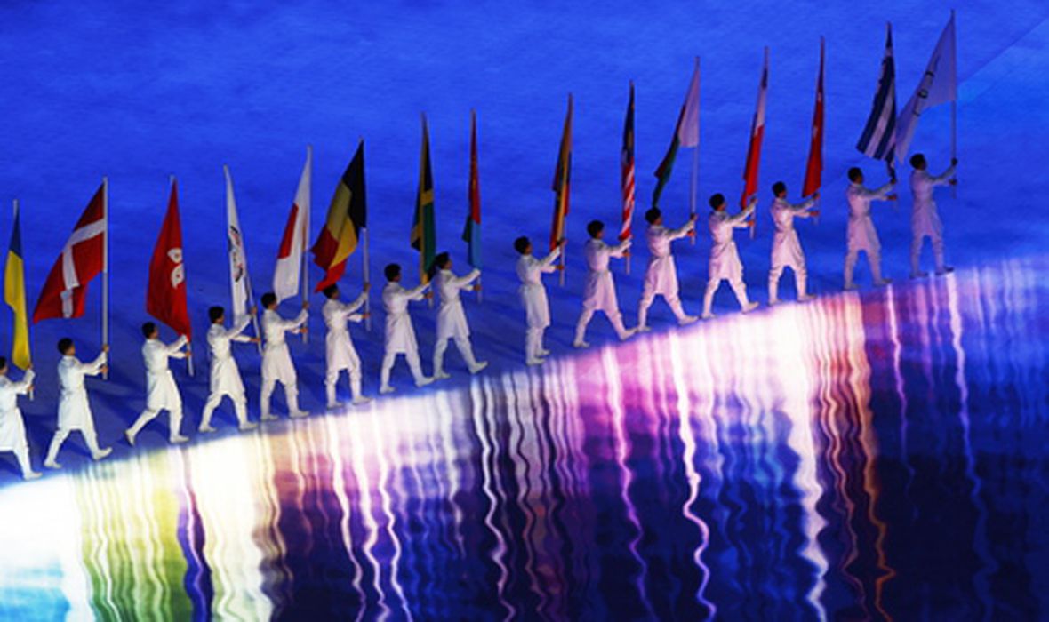 Церемония закрытия Олимпийских Игр 2022 в Пекине. Фото EPA/HOW HWEE YOUNG/Scanpix/LETA