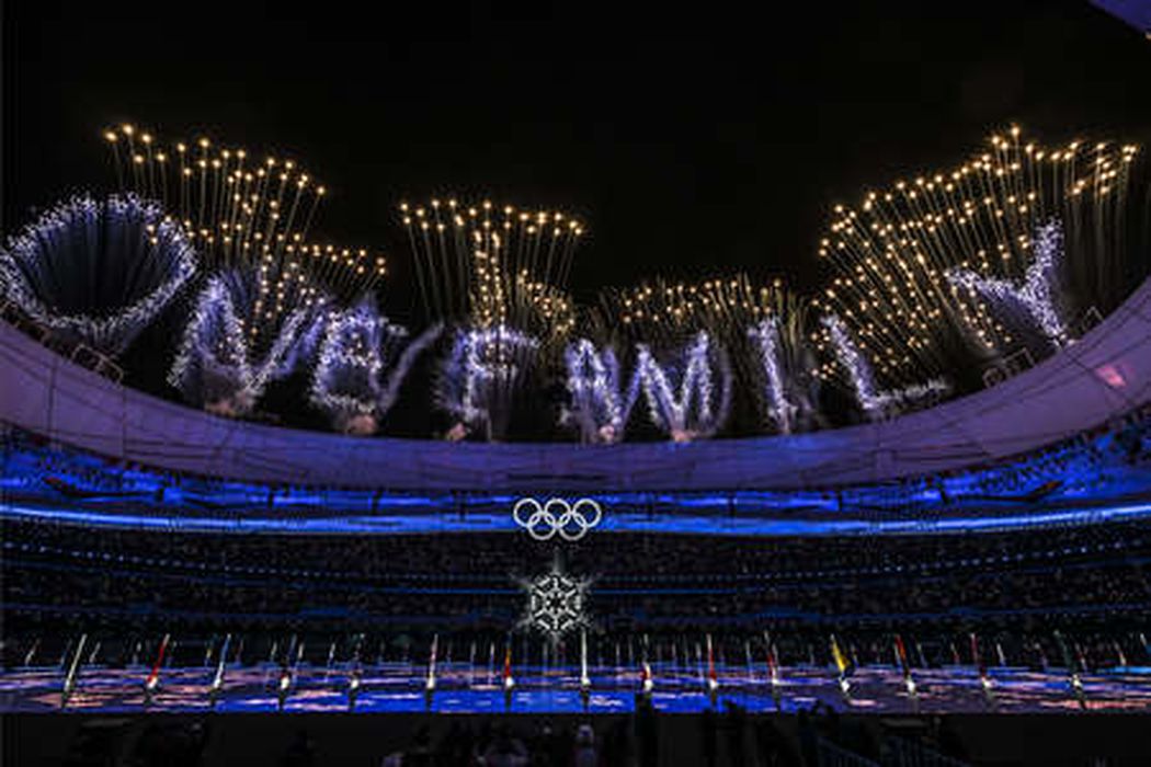 Церемония закрытия Олимпийских Игр 2022 в Пекине. Фото Li Ga/Xinhua via ZUMA Press/Scanpix/LETA
