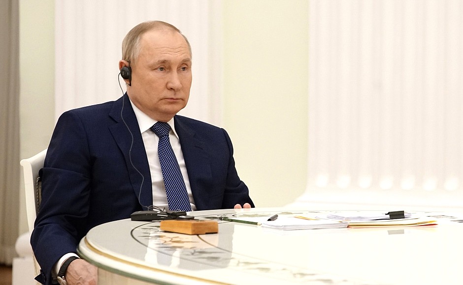 Президент России Владимир Путин. Фото пресс-служба Кремля.