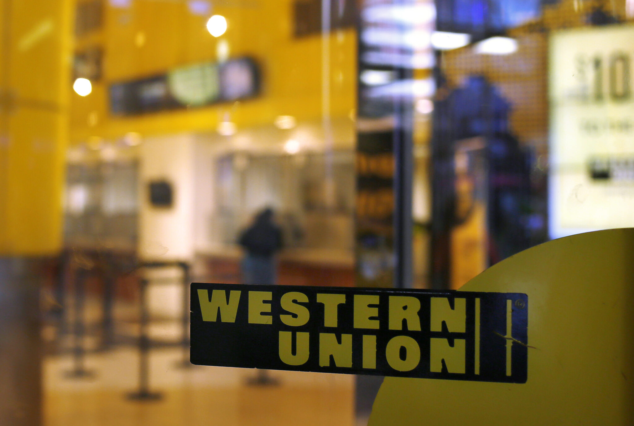 Офис Western Union. Фото SHANNON STAPLETON / TASS / Scanpix / Leta