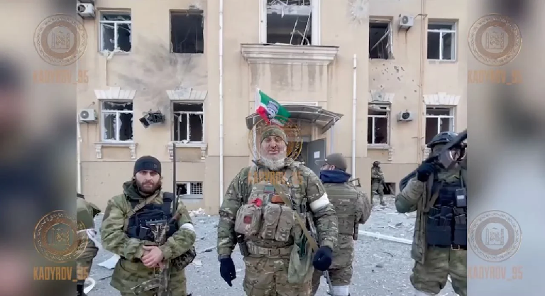 Скриншот из видео Рамзана Кадырова. RKadyrov_95/Telegram
