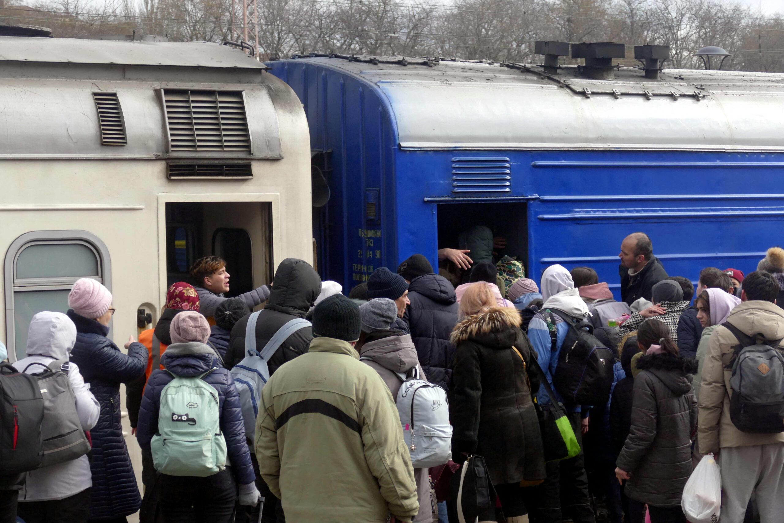 Люди массово покидают Одессу. 4 марта 2022 года. Igor Tkachenko/REUTERS/Scanpix/LETA