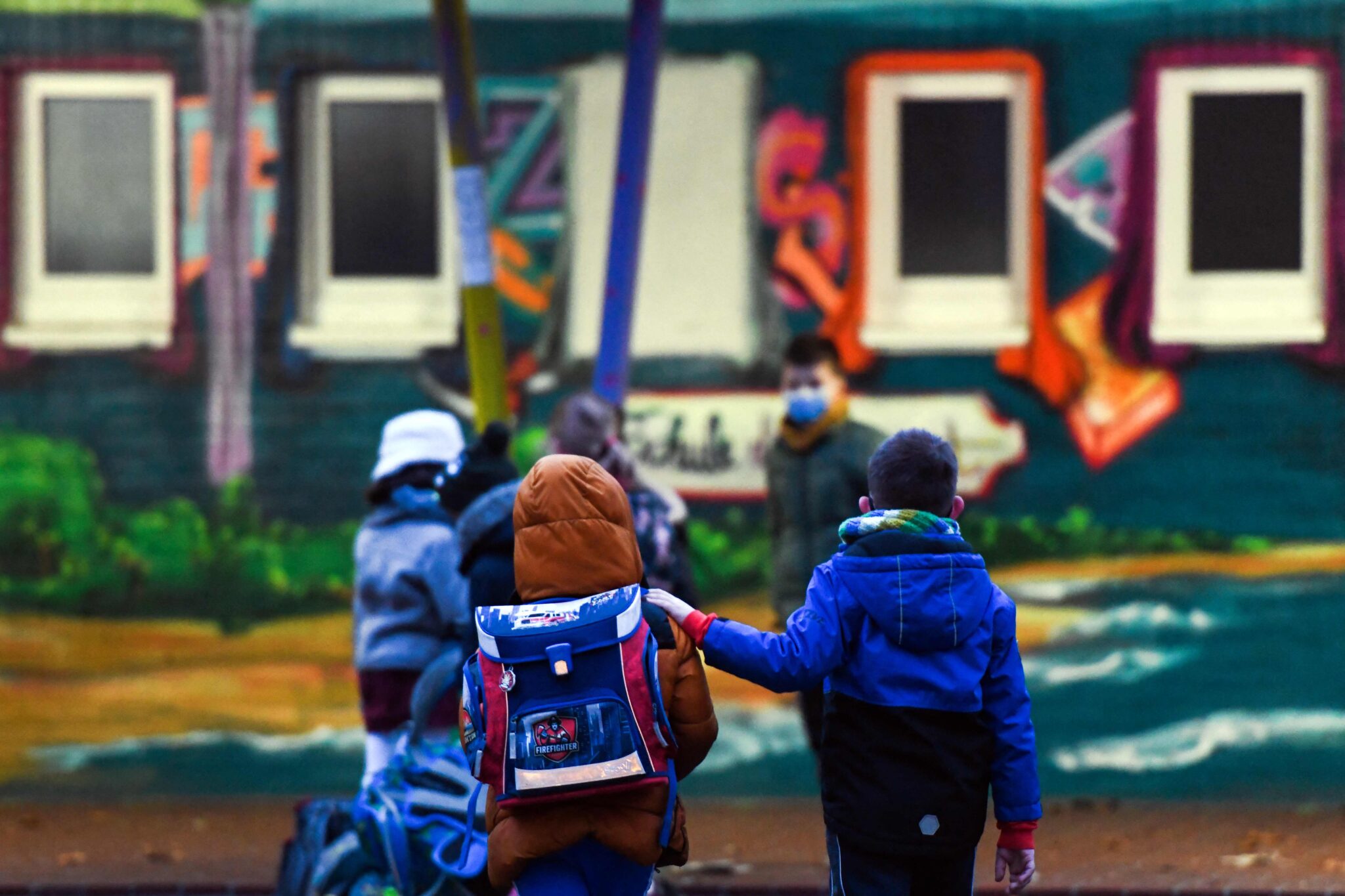 Дети в одной из школ Дортмунда. Фото INA FASSBENDER / TASS / Scanpix / Leta