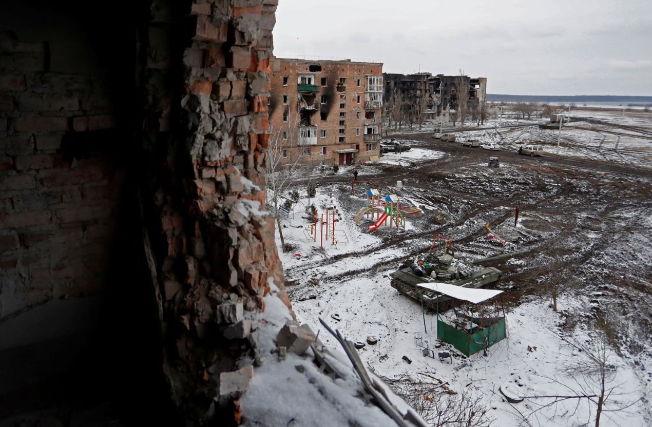 Волноваха, 11 марта 2022 года. Фото Alexander Ermochenko/Reuters/Scanpix/LETA
