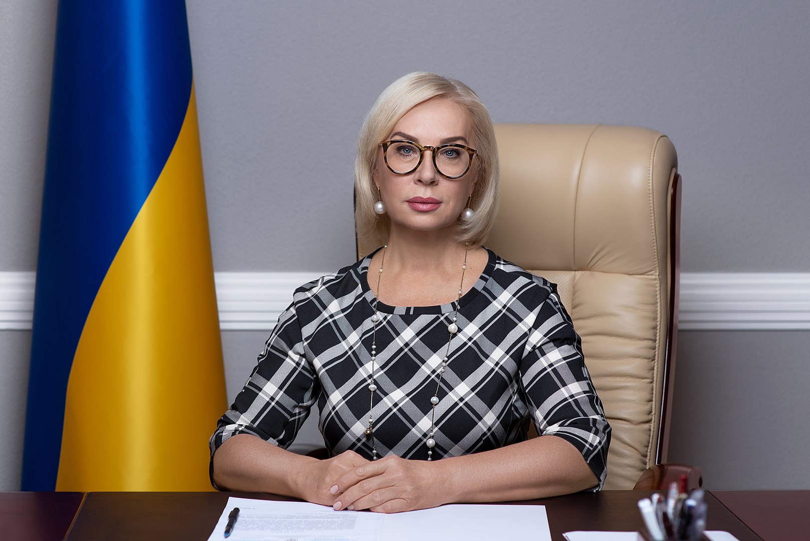 Омбудсмен Украины Людмила Денисова. Фото Yaruna21, CC BY-SA 4.0/Википедия