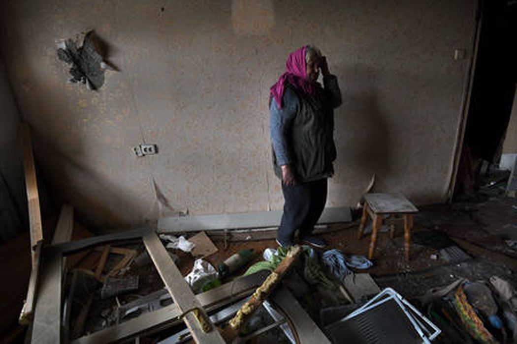 Разрушения в поселке Бородянка Киевской области. Фото ZUMA Press Wire/Scanpix/LETA