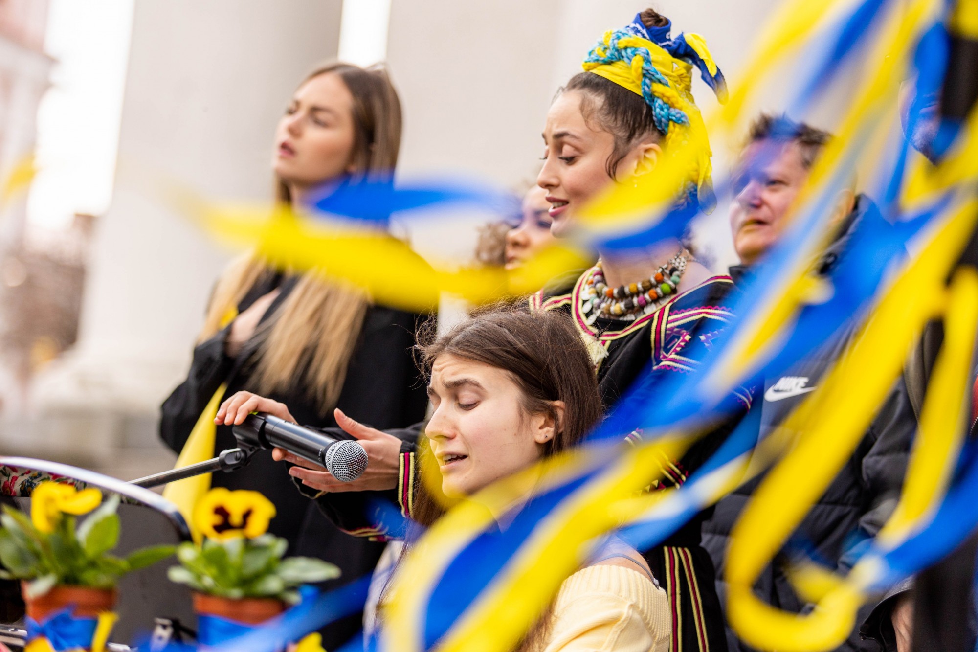 Благотворительный концерт украинских исполнителей 