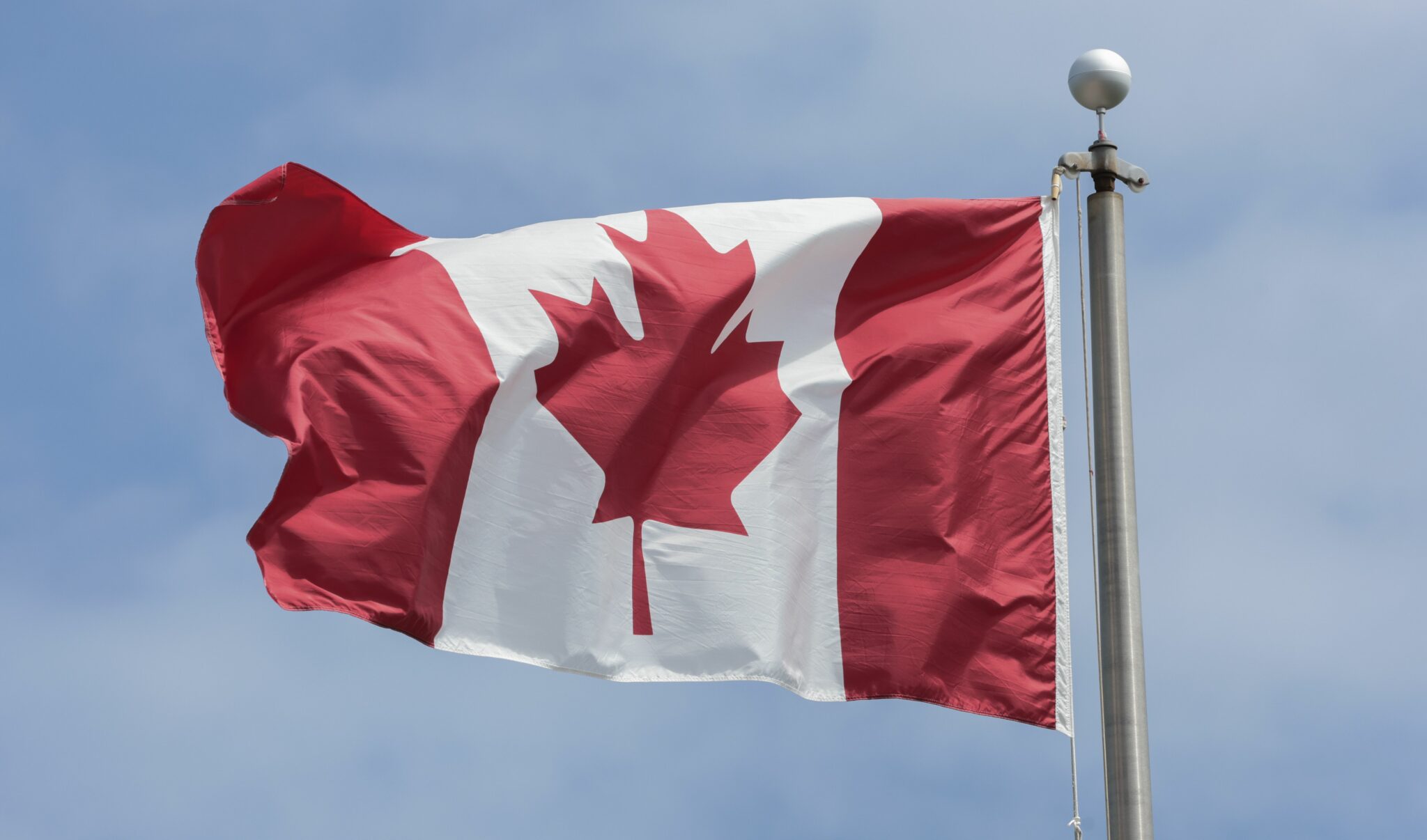 Флаг Канады. Фото Chris Jackson/Getty Images/Scanpix/LETA