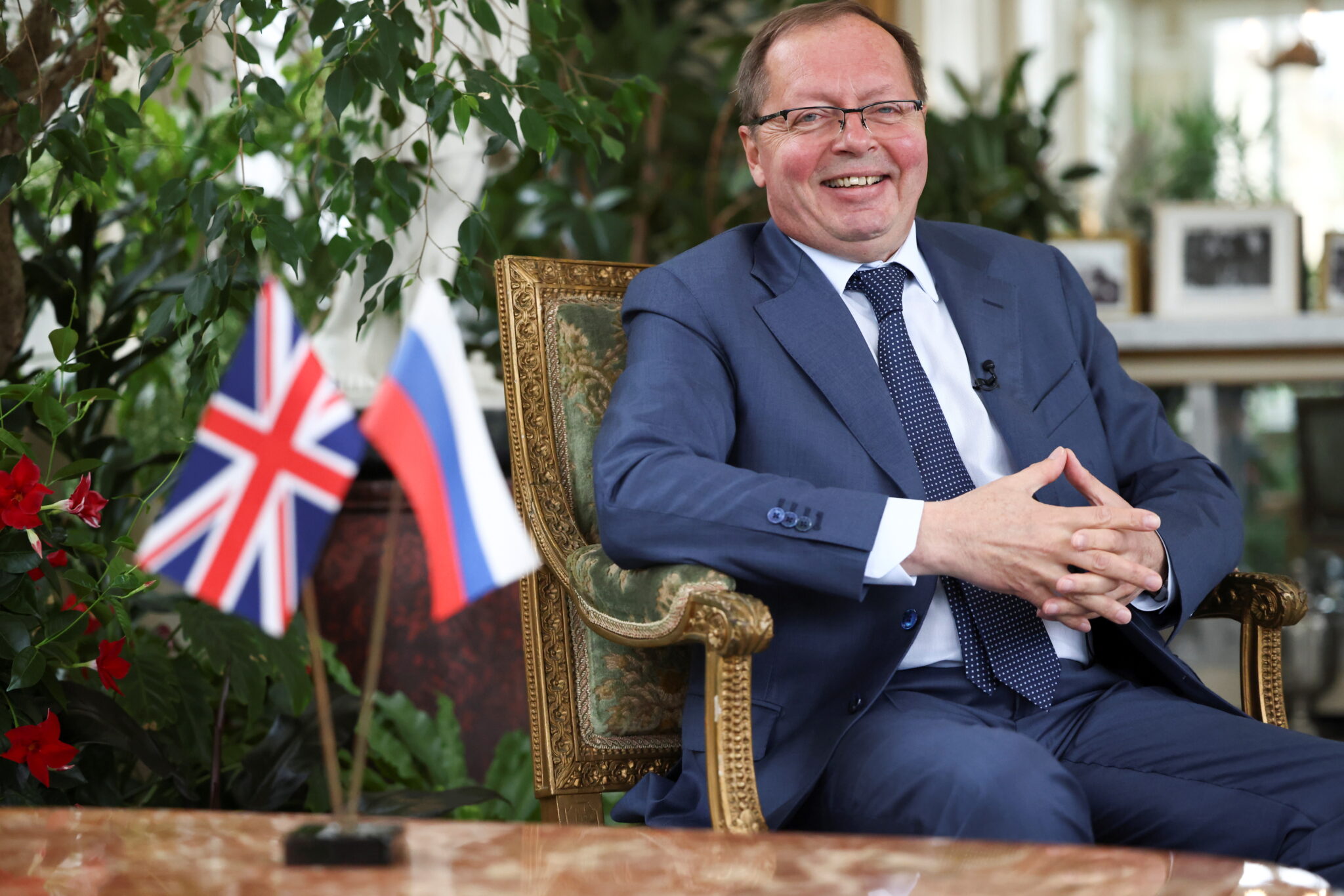 Посол России в Великобритании Андрей Келин. Фото REUTERS/Henry Nicholls/Scanpix/LETA
