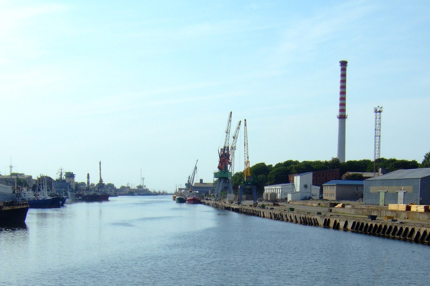 Лиепайский порт в Латвии. Фото: Википедия, CC BY 2.5.