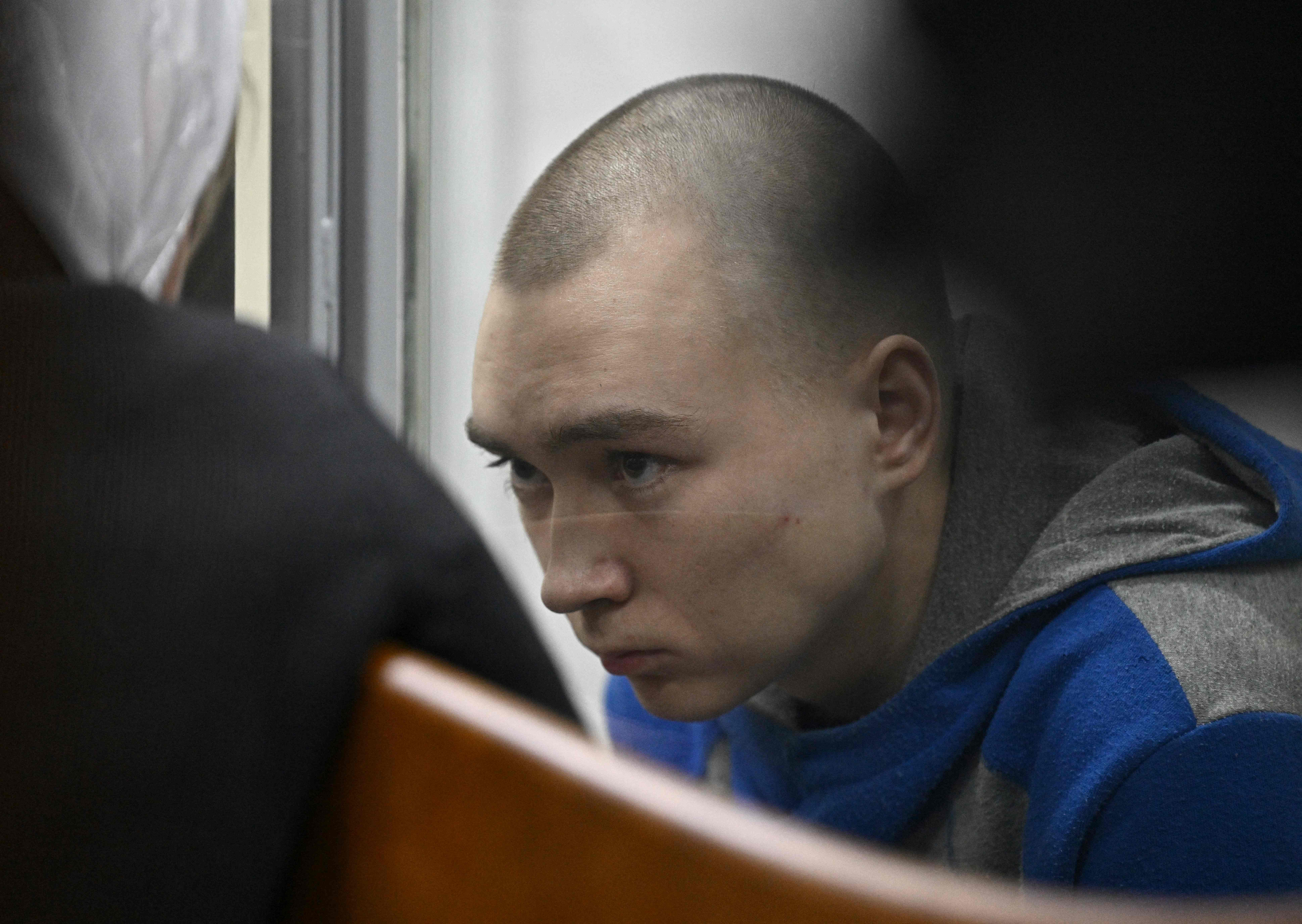 Вадим Шишимарин в суде. Фото Genya Savilov / AFP / Scanpix / LETA.