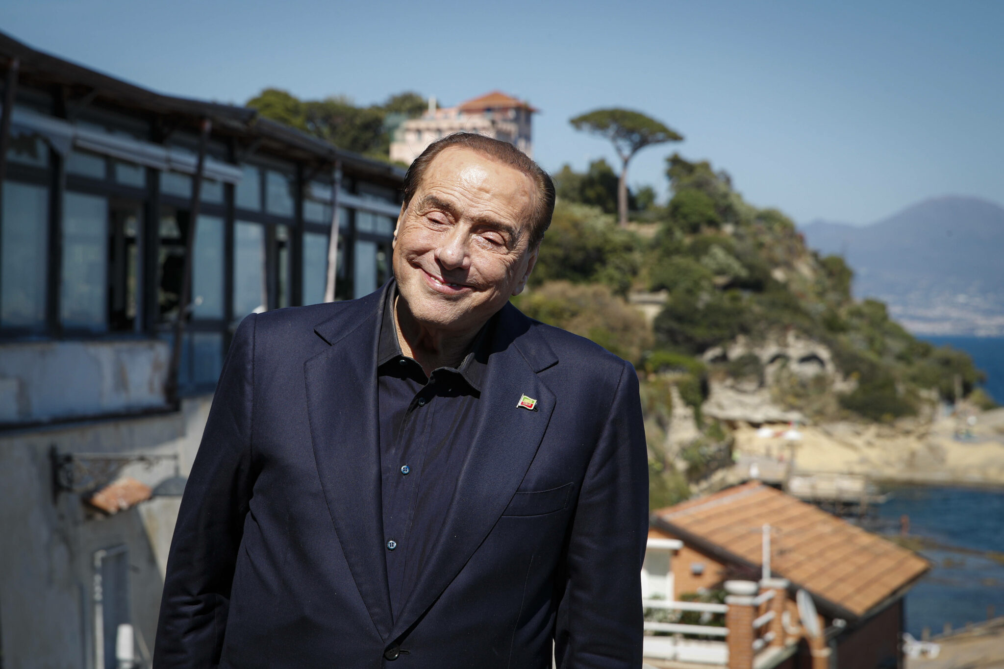 Сильвио Берлускони в Неаполе. Фото Salvatore Laporta/IPA/SIPA/Scanpix/Leta.