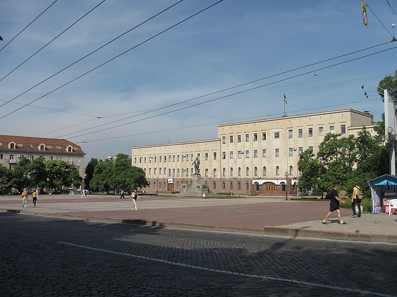 Центральная площадь города Кропивницкий. Фото Igor Turzh/Wikipedia.org
