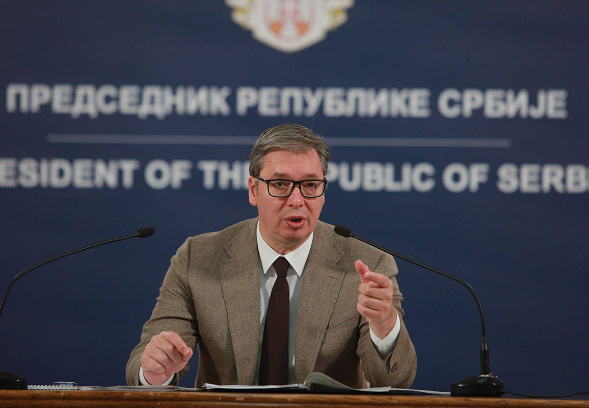 Президент Сербии Аександр Вучич. Фото MILOS MISKOV/ BETAAGENCY /SIPA//Scanpix/Leta