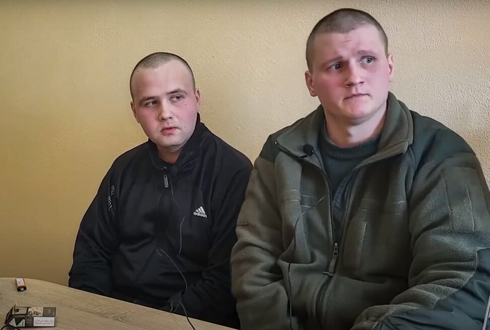 Александр Иванов и Александр Бобыкин (слева направо). Скриншот с видео Volodymyr Zolkin, YouTube