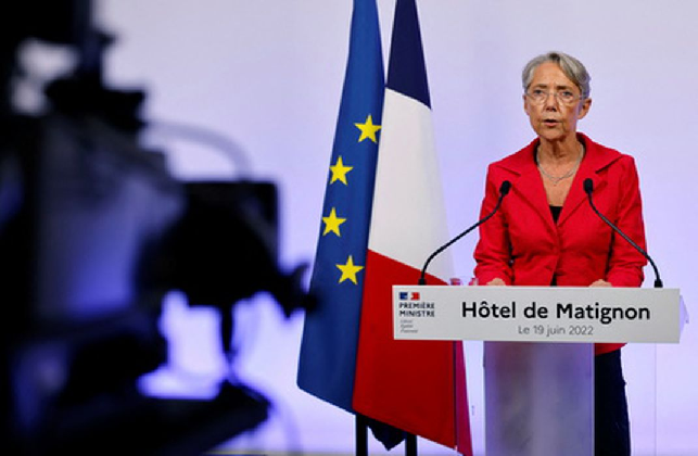 Премьер-министр Франции Элизабет Борн. Фото Reuters/Scanpix/LETA
