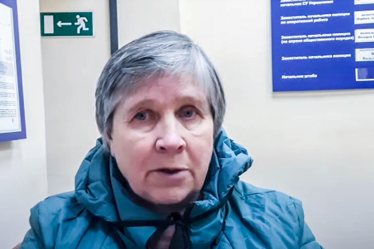 Наталья Филонова. Скриншот из видео Надежды Низовкиной.