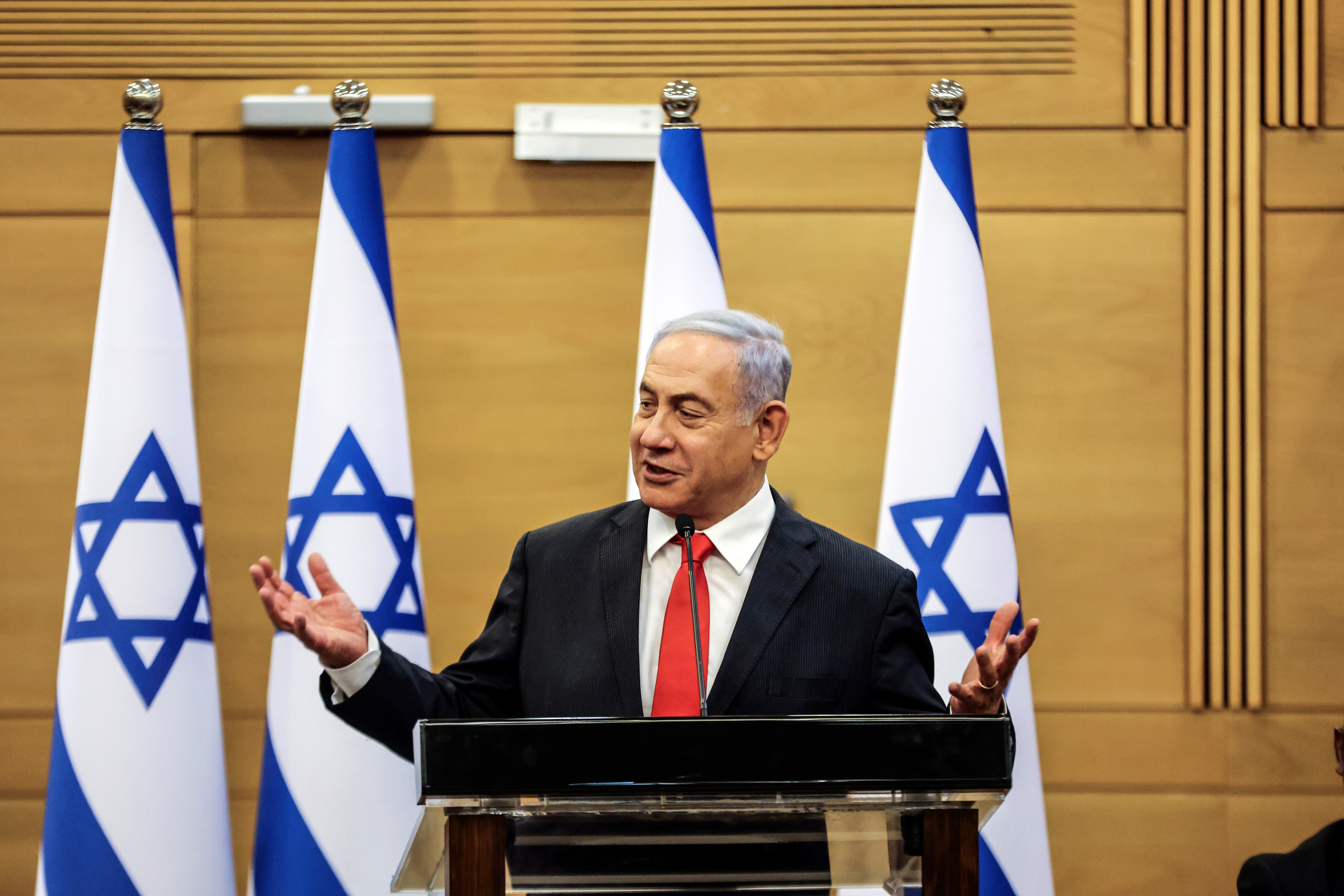 Биньямин Нетаньяху. Фото REUTERS/Ronen Zvulun/Scanpix/LETA