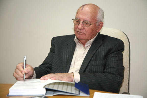 Михаил Горбачев. 2009 год. Фото Горбачев-фонд