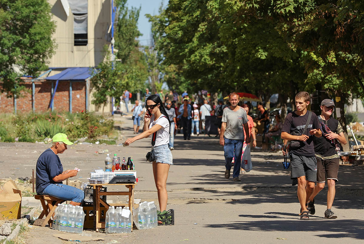 Мариуполь. Фото Alexander Ermochenko/REUTERS/Scanpix/Leta