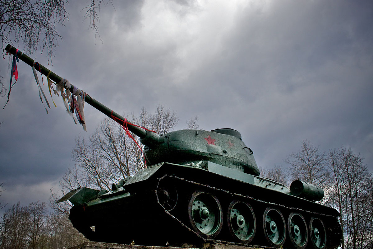 Советский танк в Нарве. Фото Tony Bowden по лицензии Flickr