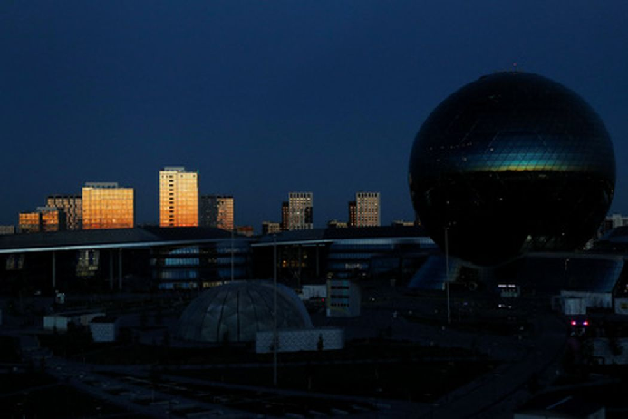 Столица Казахстана Нур-Султан. Фото Remo Casilli/REUTERS/Scanpix/LETA