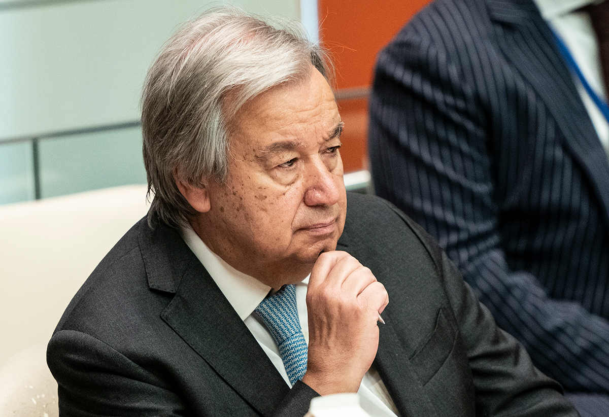 Генеральный секретарь ООН Антониу Гутерриш. Фото Lev Radin/ZUMA/Scanpix/LETA