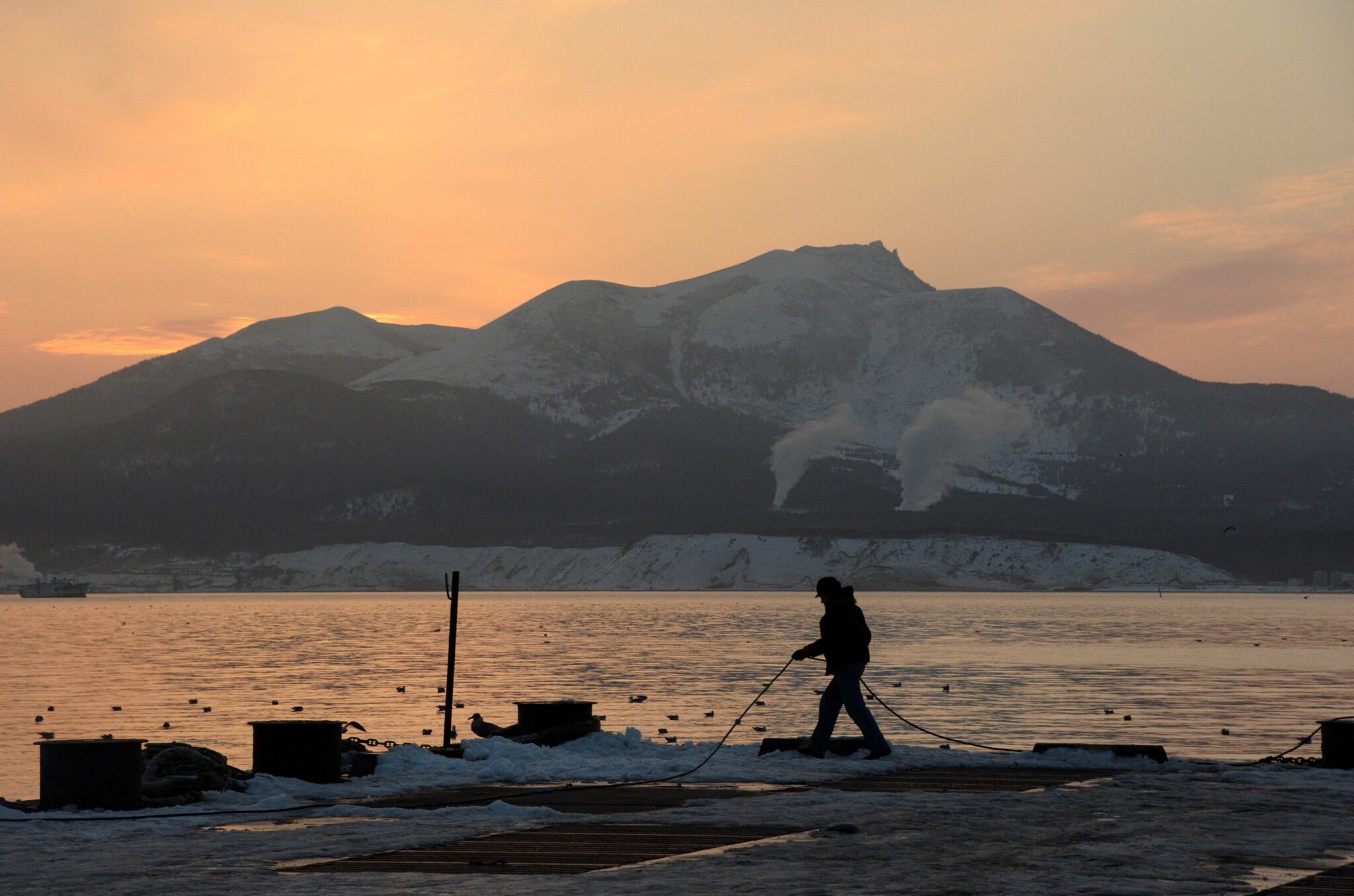 Южные Курилы, остров Кунишир. Фото Юрий Мальцев/Reuters/Scanpix/LETA