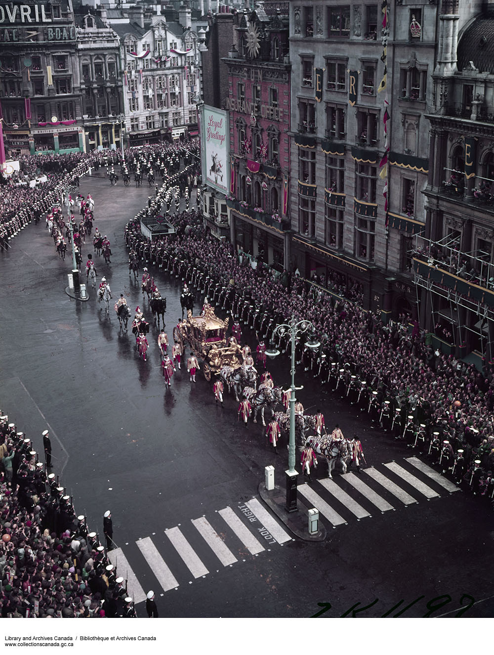 День коронации королевы Елизаветы II, 1953 год. Фото BiblioArchives по лицензии Flickr