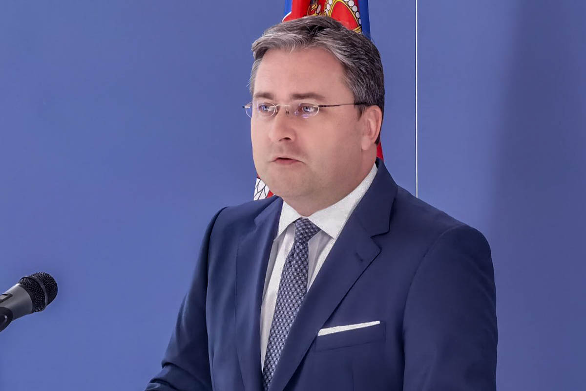 Министр иностранных дел Сербии Никола Селакович. Фото с сайта МИД Сербии