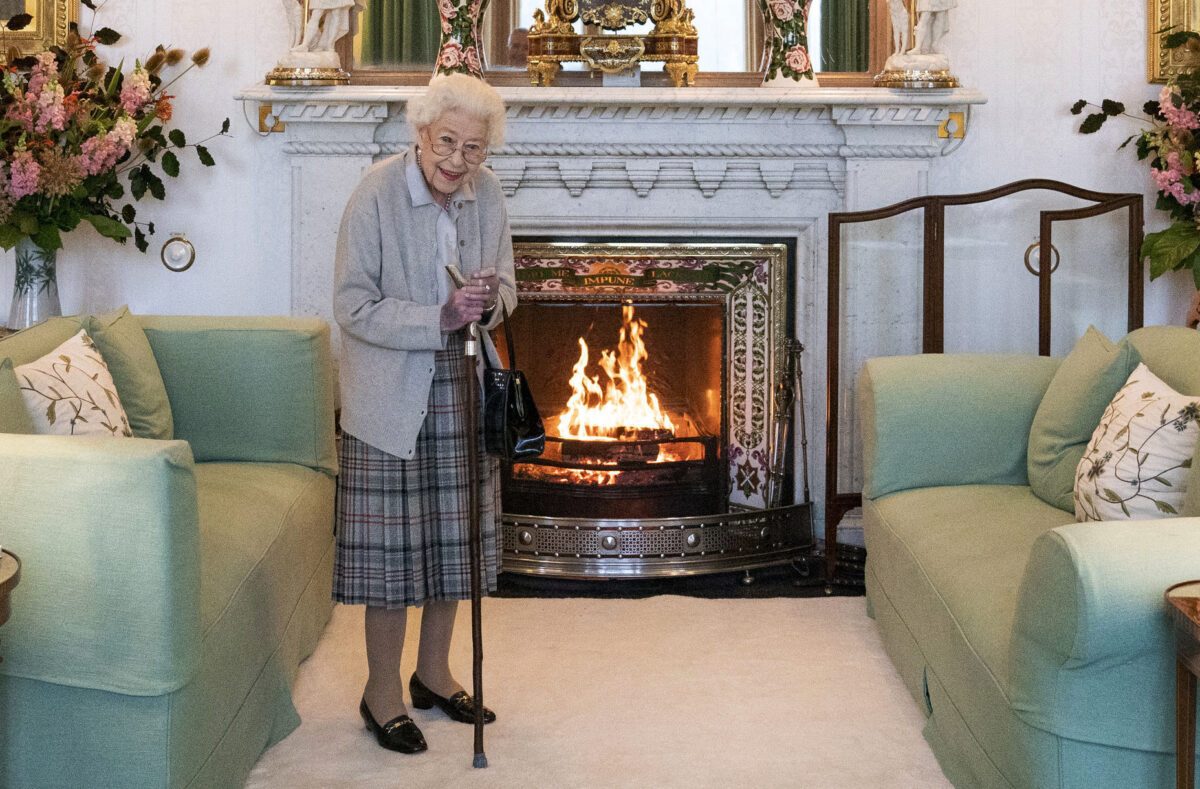 Королева Великобритании Елизавета II, 6 сентября 2022 года. Фото Jane Barlow/AP/Scanpix/Leta