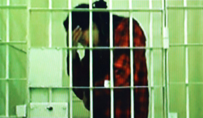Бриттни Грайнер участвует в заседании суда по видеосвязи. Фото Evgenia Novozhenina/Reuters/Scanpix/LETA